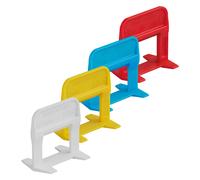 BASE LIVELLANTE CON FERITOIA PER CUNEO 'RLS EVO' H. mm 12 - fuga 1,5 mm - cf. 2