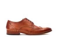 Base London Barbera Scarpe Eleganti Uomo Classiche In Pelle Con Lacci Tan