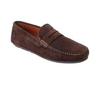 Base London Collins Driver Mocassini Pelle Scamosciata Uomo (FS11620)