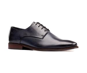 Base London Halbscarpe Marley Plain Toe Derby Shoe 32250 EUR 39 Blu