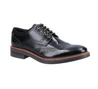Base London Mens Woburn Excel - Scarpe brogue in pelle, colore: Nero