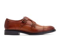 Base London Scarpe Monk Da Uomo Formali Diablo In Pelle Con Doppia Fibbia