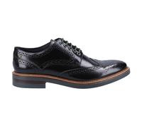Base London Woburn Scarpe Brogue Uomo Eleganti Con Lacci Nere