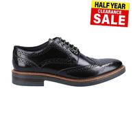 Base London Woburn Scarpe Brogue Uomo Eleganti Con Lacci Nere