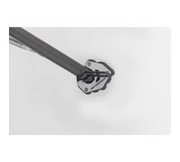 Base maggiorata per cavalletto laterale Sw-Motech Nero/Argento. Triumph Trident 660 (24-).
