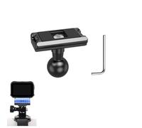 Base magnetica compatibile con DJI Osmo Nano, supporto interfaccia da 1/4" per modulo trasmettitore video (adattatore testa a sfera da 17 mm)