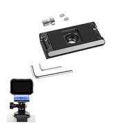 Base magnetica compatibile con DJI Osmo Nano, supporto interfaccia da 1/4" per modulo trasmettitore video (adattatore 4 in 1)