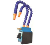 BASE MAGNETICA CON 2 TUBI SNODABILI PER LIQUIDI REFRIGERANTI