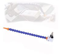 Base magnetica con connettore da 8 mm + dispositivo di raffreddamento in plastica dell'ugello rotondo/piatto con tubo di raffreddamento ad acqu Aluminum block base, tube length 400mm 4mm round nozzle