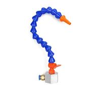 Base magnetica con connettore, supporto base magnetica regolabile per iniettore d'olio con supporto stabile, facile installazione per tubi meccanici Single tube 11.8 in Round Nozzle