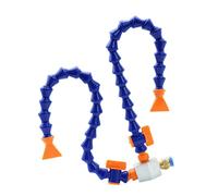 Base magnetica con connettore, supporto base magnetica regolabile per iniettore d'olio con supporto stabile, facile installazione per tubi meccanici Double tube 11.8 in Flat Nozzle