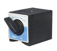 Base magnetica con interruttore per indicatore di quadrante e supporto per manometro, uso in macchinari di misurazione e applicazioni di montaggio della fotocamera con foro per vite M8