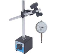 BASE MAGNETICA CON SUPPORTO SNODABILE + COMPARATORE 0 ÷ 10 mm PER TORNIO