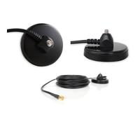 BASE MAGNETICA DA 7 CM PER ANTENNE CON CONNETTORE SMA-M O SMA-F Cavo RG-58, 5 m