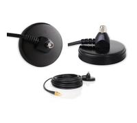 BASE MAGNETICA DA 7 CM PER ANTENNE CON CONNETTORE SMA-M O SMA-F Cavo RG-58, 5 m