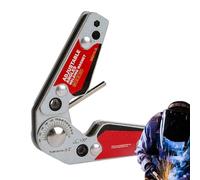 Base magnetica per saldatura | Strumento di posizionamento regolabile per angoli da 20° a 200° | Pinza magnetica commutabile per tubi officina agricola tetto industriale automobilistico