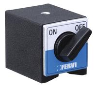 Base magnetica per supporto porta comparatore m8 x 1,25 Fervi b201/2