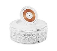 Base magnetica wireless 3 in 1, ricarica rapida, supporto di ricarica con lampada da tavolo, design di illuminazione notturna sensibile al tatto, compatibile con più dispositivi
