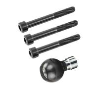 Ram Mount Handlebar M8, supporto a sfera male Nero