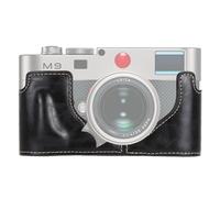 Base mezza custodia per fotocamera in pelle PU con filettatura da 1/4 di pollice