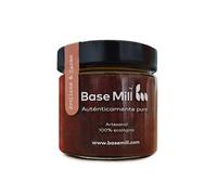 Base Mill Pack of 3x200g Crema di Nocciole 84% e Cacao Bio - 100% Vegana, Senza Zuccheri Aggiunti, Senza Glutine, Ricca di Fibre, Macinata Artigianalmente con Nocciole Bio, Pasta di Datteri e Cacao
