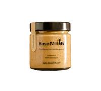 Base Mill Pasta 100% di Cacahuetes Ecológica (200g) - Macinata Artigianalmente in Molino di Pietra, Senza Zuccheri Aggiunti, Senza Glutine, Alta in Fibre, 100% Vegana, Ideale per Gelati Fatti in Casa