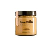 Base Mill Pasta di Mandorle 100% Biologica (200g) - Macinata Artigianalmente con Pietra, 100% Vegana, Senza Glutine, Bassa in Zuccheri, Alta in Fibre, Ideale per Gelato, Dolci e Spalmabili