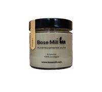 Base Mill Tahini Pack of 3x200g - 100% Vegano, Senza Glutine, Senza Zuccheri Aggiunti, Macinato Artigianalmente in Molino di Pietra, Fatto con Semi di Sesamo Bianco, Ricco di Proteine