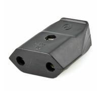 Base mobile 10 A, con un design robusto ed elegante in colore nero. Lo spessore di 4,8 mm lo rende perfetto per varie applicazioni, garantendo stabilità e versatilità.