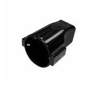 Base mobile nera 10/16 A, tipo TT, ideale per supportare apparecchiature e facilitare la mobilità in diversi ambienti.