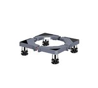 Base Mobile per Lavatrice, Base Multifunzione, Base Regolabile per asciugatrice e Frigorifero, Lunghezza/Larghezza 40-65 cm Esterna (4 Gambe 14 17 cm)