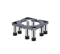 Base Mobile per Lavatrice, Base Multifunzione, Base Regolabile per asciugatrice e Frigorifero, Lunghezza/Larghezza 40-65 cm Esterna (4 Gambe 29 32 cm)
