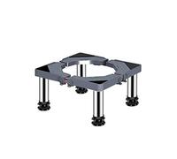 Base Mobile per Lavatrice, Base Multifunzione, Base Regolabile per asciugatrice e Frigorifero, Lunghezza/Larghezza 40-65 cm Esterna (4 Gambe 24 27 cm)