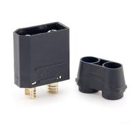 Base montabile con connettore batteria, presa anti-scintilla da 30 A 500 V CC, per utensili elettrici RC EV, alloggiamento in ABS maschio e femmina (XT90H-M)