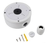 Base Montaggio Impermeabile per CCTV Esterno Interno | Design impermeabile, protegge da pioggia e per polvere, per ideale per sicurezza esterna, durata nel tempo