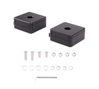 Base Montaggio Rapido Fari For Universal Auto Truck SUV Alluminio M8 42x36mm Set