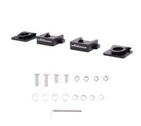 Base Montaggio Rapido Fari For Universal Auto Truck SUV Alluminio M8 42x36mm Set