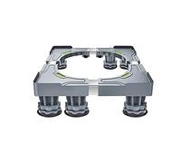 Base Multifunzionale per Lavatrice, asciugatrice Regolabile, Frigorifero, Lunghezza/Larghezza 42-65 cm, Supporto per lavastoviglie, Contenitore per Piante, vassoi per Pavimento, Altezza 9-12 cm ()