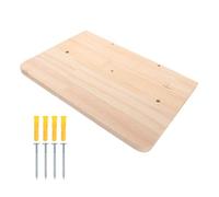 Base Multifunzione per Cassetta Postale Esterna in Legno Rettangolare | Supporto Stabile, Installazione Semplice, Aspetto Naturale, per Scatola Biblioteca all Aperto e Birdhouse
