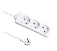 Base multipla a 3 prese con cavo da 1,5 m, cablaggio 3 x 1,5 mm di rame e una potenza massima di 3500 W. Ideale per le tue esigenze elettriche quotidiane.