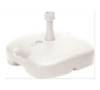 BASE OMBRELLONE ABS BIANCO NERO 18LT PAPILLON