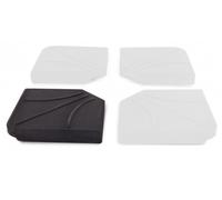 Base Ombrellone Gary Quadrato 30 Kg Nero in Cemento