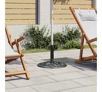 AX Base Ombrellone Ghisa Basi in Ombrelli Robusto 48x32.5cm Vacanze Mare + 42171