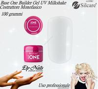 Base One Builder Gel UV Milkshake 100 grammi - Silcare Costruttore Monofasico