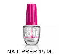 Base One Nail Prep 15 ml per Sgrassare, detergere e disidratare la lamina ungueale.