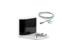 Base originale for docking station for caricabatterie for aspirapolvere. Compatibile con Roborock S7 Q7 S7 Plus/Q7 Max/S5 Max/S8/Q8 MAX. Con cavo di alimentazione versione UE ( Size : White with Cable