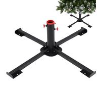 Base Para Árbol De Navidad - Soporte De Hierro, Estructura Fuerte, Estabilizador Compacto | Pie Robusto Con Diseño Antivuelco, Base Sólida Para Árbol Artificial Esterno E Interni (Metal)