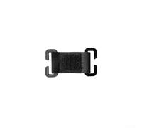 Base patch per braccio di conversione sistema MOLLE per esterni, per zaini, compatibile con toppe con retro a gancio e badge morale (nero corto)