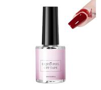 Base pelabile, adesivo per unghie finte, 15 ml, asciugatura rapida, per salone di bellezza, matrimoni, carnevale, casa, facile da rimuovere