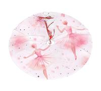 Base per albero di Natale a forma di ballerina, 122 cm, in peluche, decorazione per la casa, feste, festival